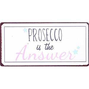 Magnet/Kylskåpsmagnet Prosecco is the answer