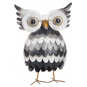 Stående Uggla i smide