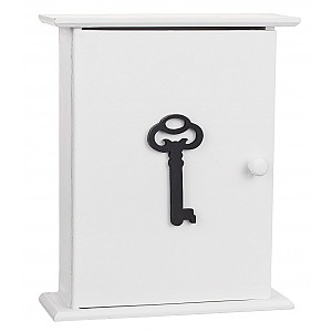 Nyckelskåp i trä Nyckel