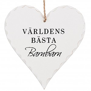 Hjärta Världens bästa Barnbarn