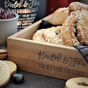 Majas Servetthållare Kärlek & Fika