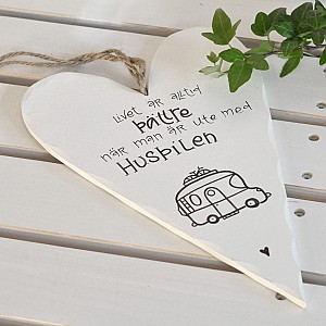 Trähjärta Husbilen