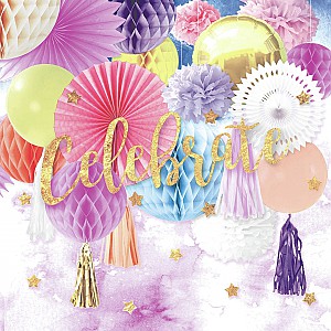 Servetter Pom Poms Pink