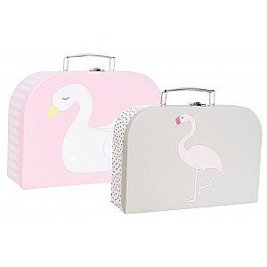JaBaDaBaDo Pappväska Svan & Flamingo
