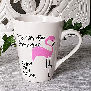 Mugg Var den där flamingon