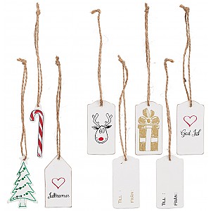 Presentlapp i trä Julmotiv