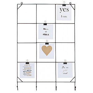 Metallnät med krokar