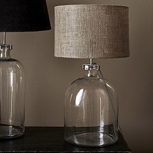 Lampfot Portland Glas - 39 cm