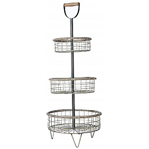 Trådkorg Stina 3 våningar