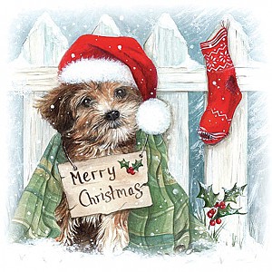 Servetter Christmas Puppy