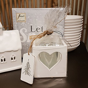 Ljuslykta Hjärta Julgran