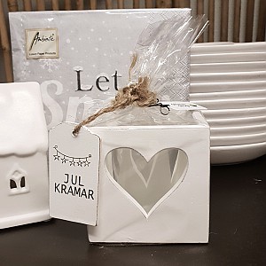 Ljuslykta Hjärta Julkramar