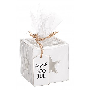 Ljuslykta Stjärna God Jul