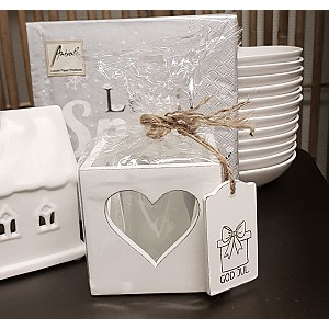 Ljuslykta Hjärta God Jul Paket