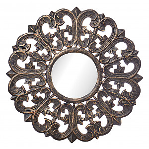 Spegel CARVE Lilja Rund