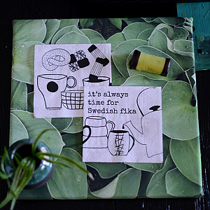 Kaffeservetter Swedish fika