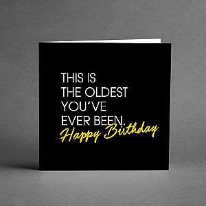 Kort The oldest you've ever been