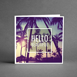 Kort Hello beautiful