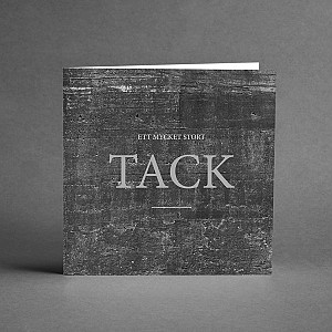 Kort Ett mycket stort tack