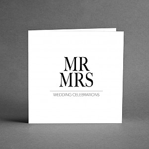 Kort Mr & Mrs