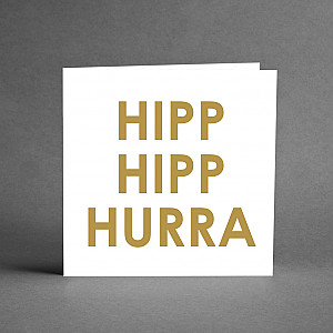 Kort Hipp Hipp Hurra