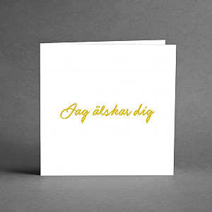 Kort Jag älskar dig