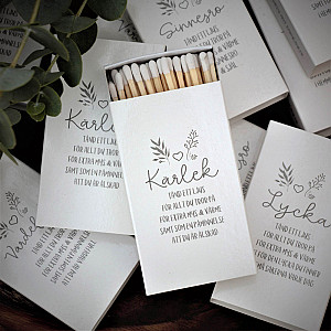 Tändstickor Kärlek