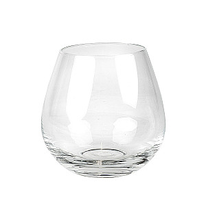 Rödvinsglas utan fot