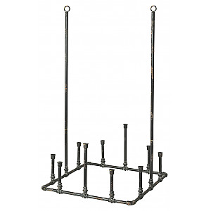 Ljuskrona I AM fyrkants-röret