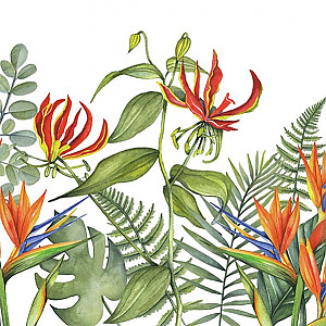 Servetter Tropical Flowers