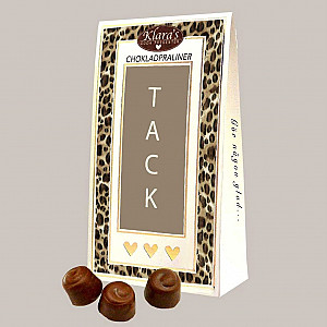 Chokladpraliner Words Tack