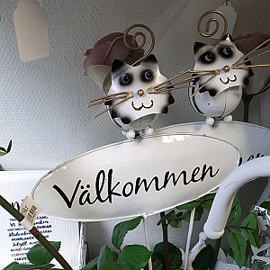 Välkommenskylt Katt