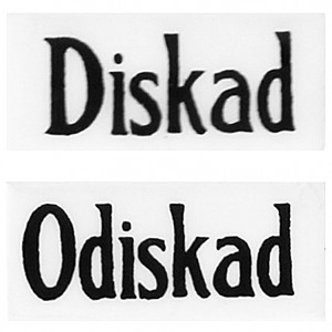 Emailschild Diskad / Odiskad