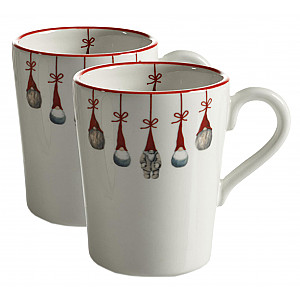 Tasse Weihnachtsmänner 2-tlg