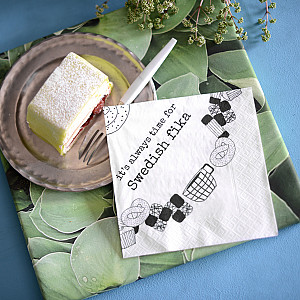 Servetter Swedish fika