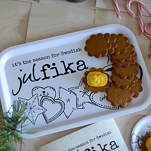 Tablett Swedish Julfika