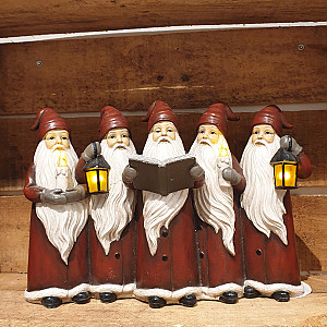 Tomtetåg med LED-belysning