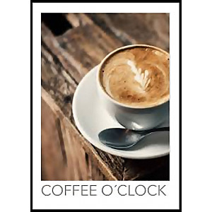 Poster Coffee O'Clock