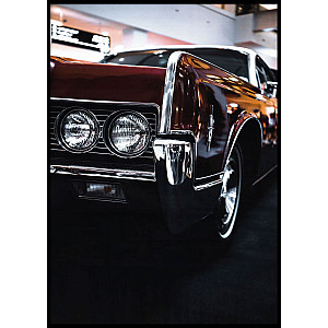 Poster Red Car