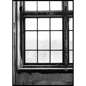 Poster Window Black & White