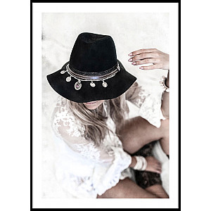 Poster Boho Hat