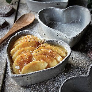 Majas Pajform Kärlek & Fika Grå - Liten