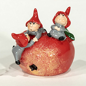 Julisar på äpple - Stor