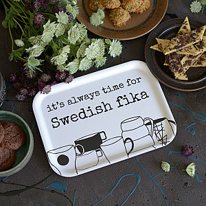 Bricka Swedish fika