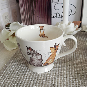 Teetasse Katzen - Sort 2