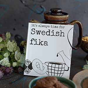 Recept/Anteckningsbok Swedish fika