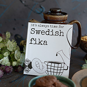 Rezept / Notizbuch schwedische Fika