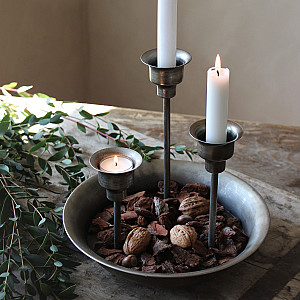 Majas Metall Kerzenständer Cozy für 3 Kerzen