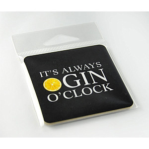 Magnet Gin o clock - Svart/Vit