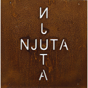 Schild Njuta Rost